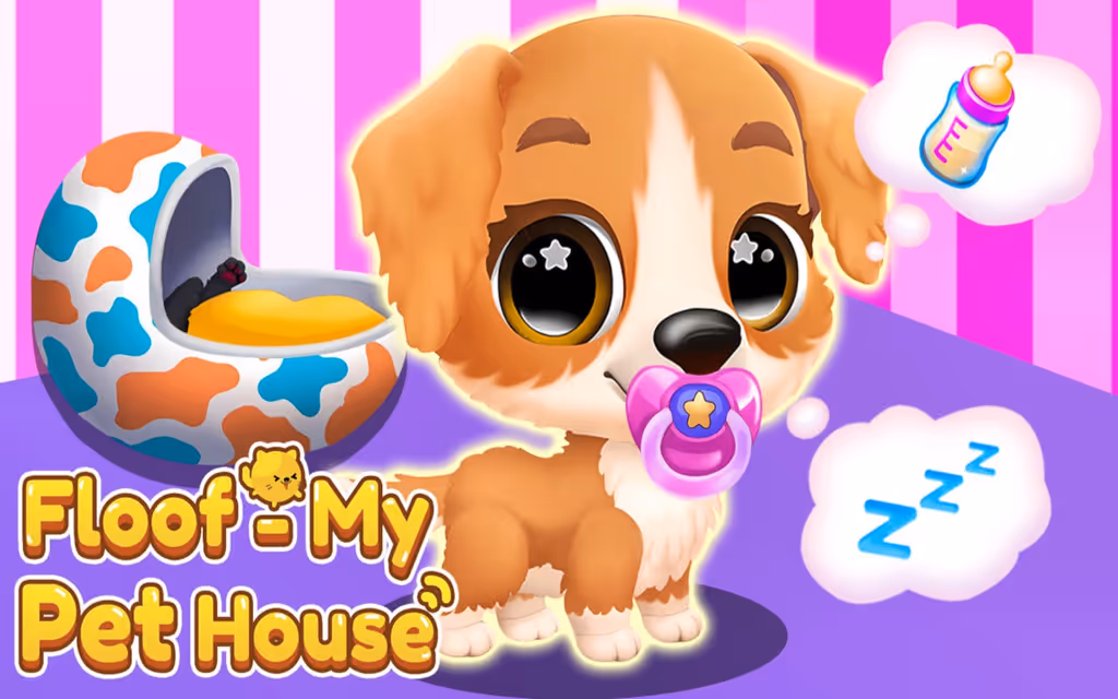 Floof My Pet House logo