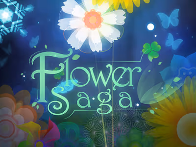 Flower saga logo