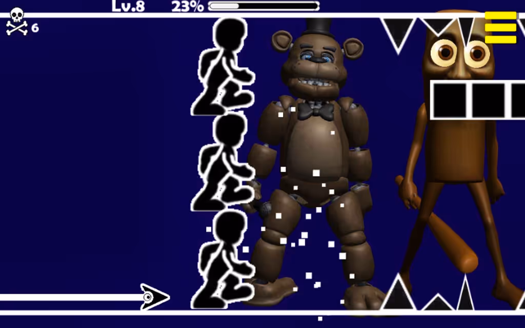 Freddy FNAF Space Waves logo