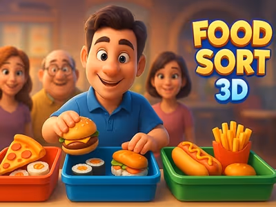 Food Sort 3D logo