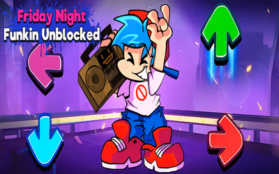 Friday Night Funkin Unblocked logo