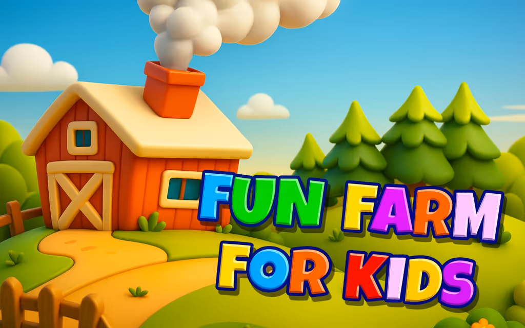 Fun Farm for Kids logo