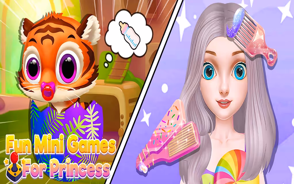 Fun Mini Games for Princess logo