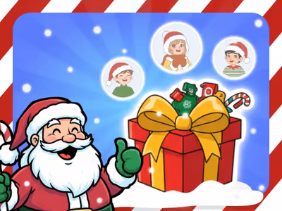 Gift Merge Santa World Tour logo