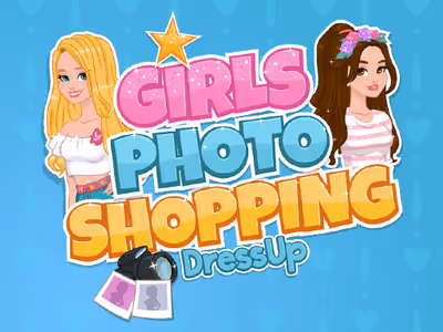 Girls Photoshopping Dressup logo