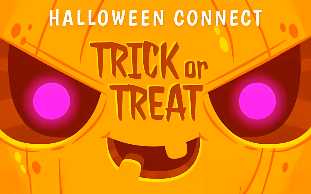 Halloween Connect Trick or Treat logo