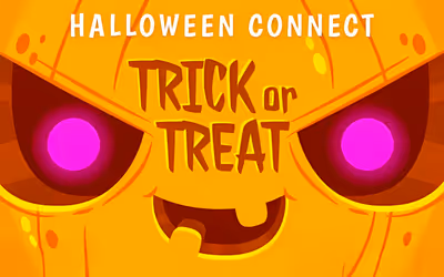 Halloween Connect Trick or Treat logo