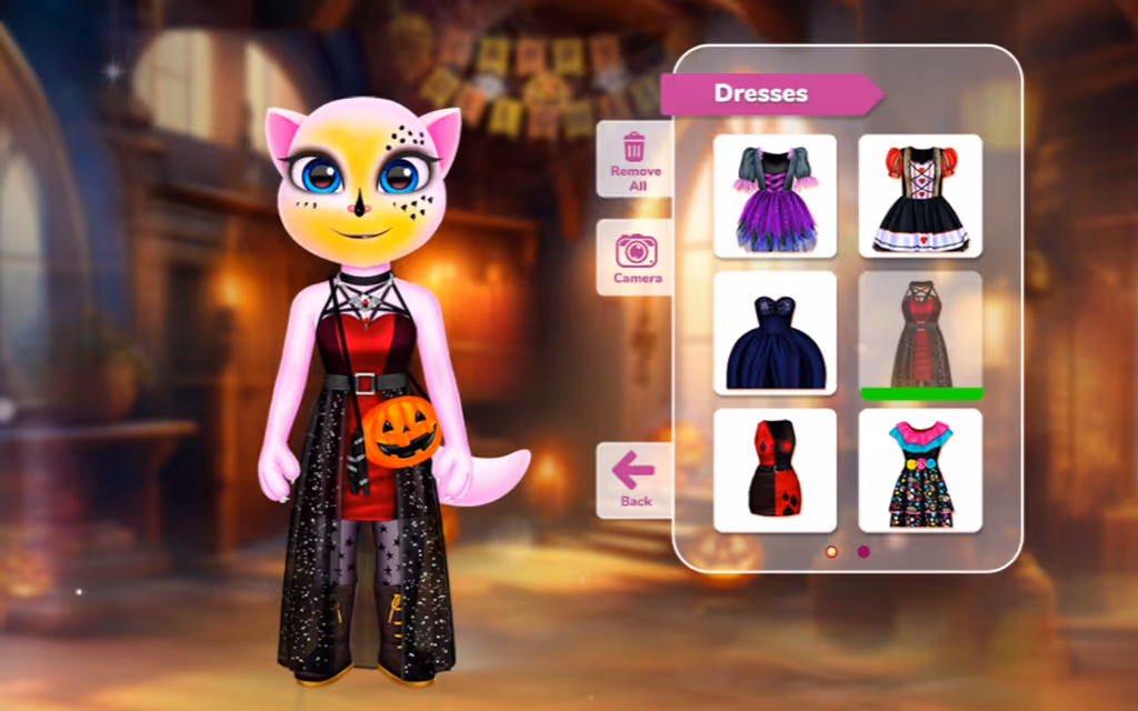 Halloween with Angela logo