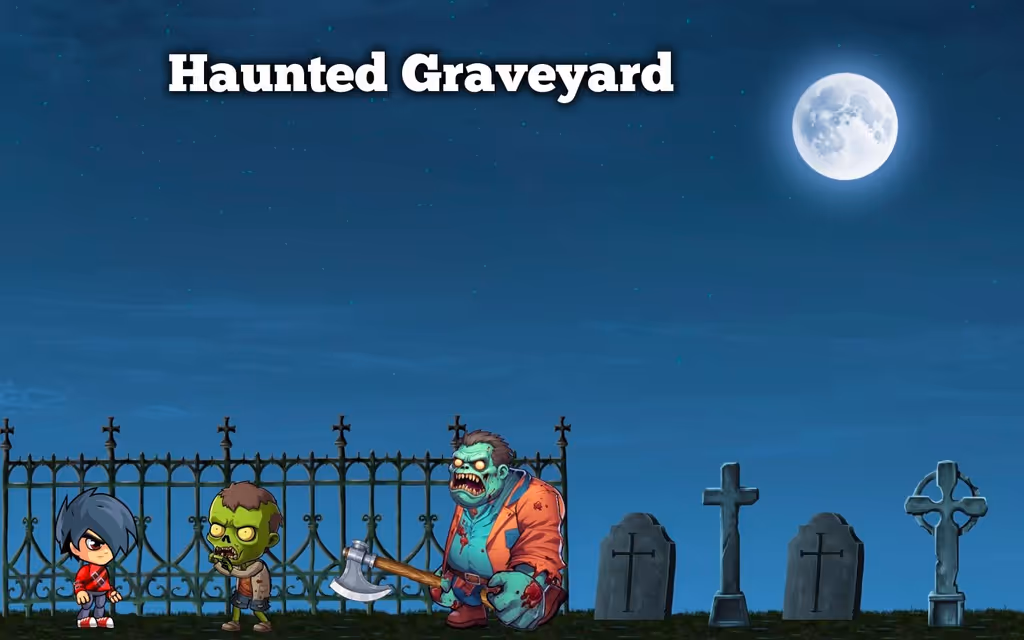 Haunted Graveyard logo
