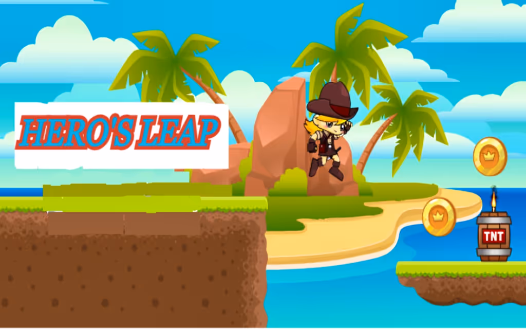Hero's Leap logo