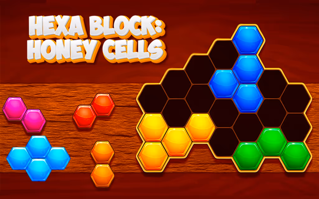 Hexa Block Honey Cells logo