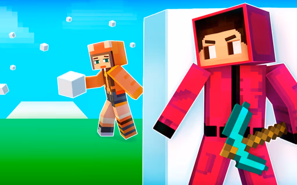 Hide and Seek in Block Craft logo
