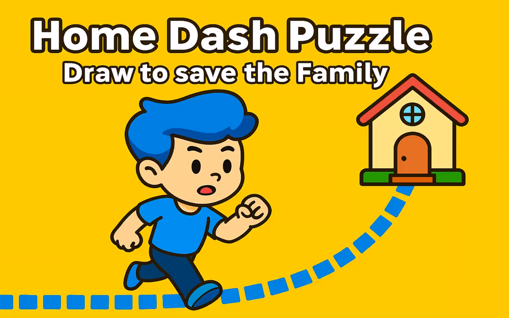Home Dash Puzzle Draw to Save the Family logo