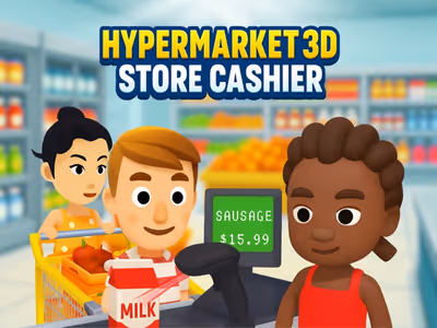 Hypermarket 3D: Store Cashier logo