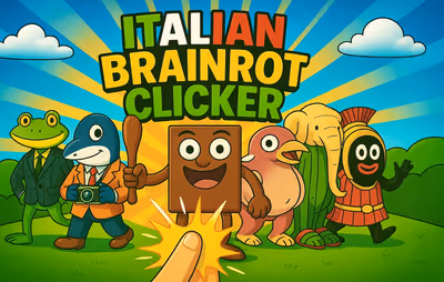 Italian Brainrot Clicker Game logo