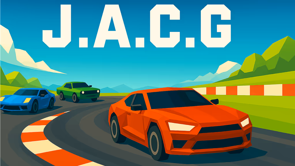 J.A.C.G - Just A Car Game logo