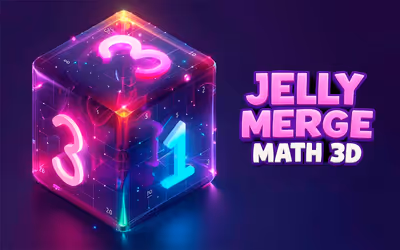 Jelly Merge Math 3D logo