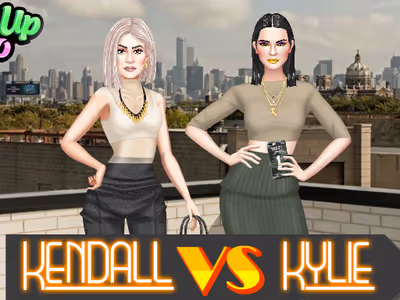 Kendall Vs Kylie Yeezy Edition logo