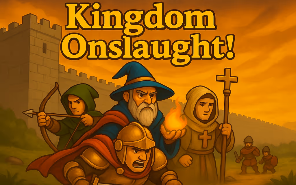 Kingdom Onslaught! logo