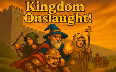 Kingdom Onslaught! logo