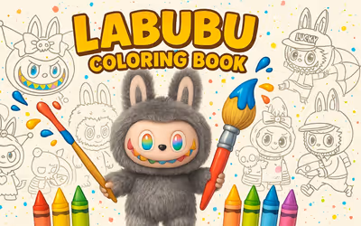 Labubu Coloring Book logo