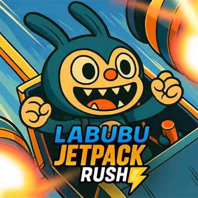 Labubu Jetpack Rush logo