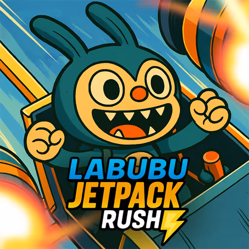 Labubu Jetpack Rush logo