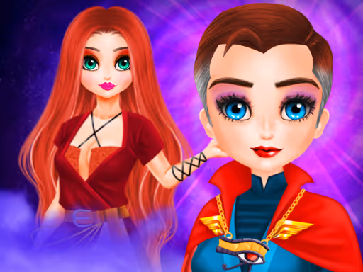 Lady Strange and Ruby Witch logo