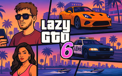 Lazy GTO 6 logo