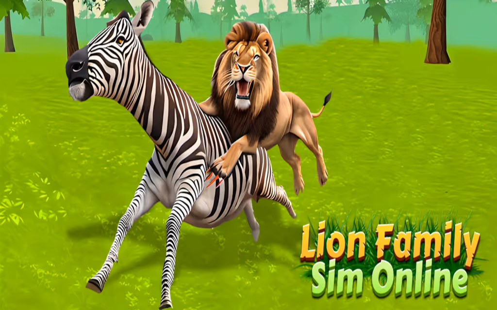Lion Family Sim Online logo