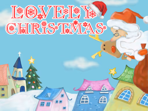 Lovely Christmas Puzzle logo