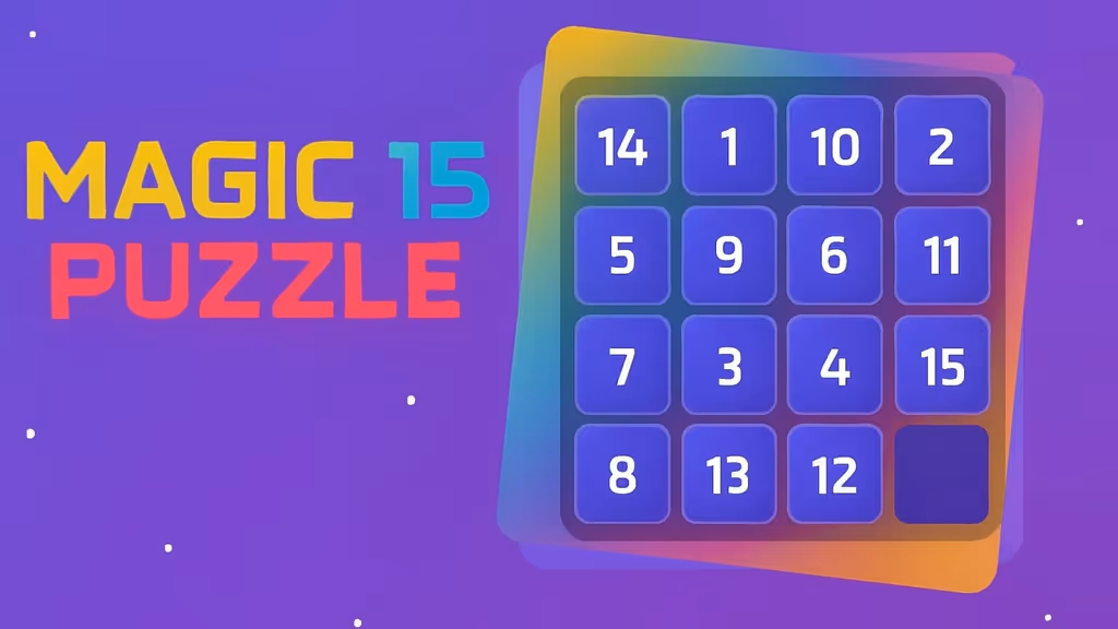 Magic 15 Puzzle logo