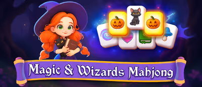Magic and Wizards Mahjong logo