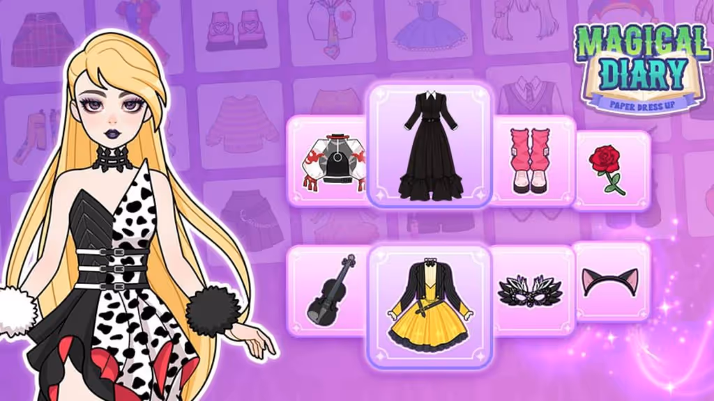 Magical Diary: Paper Dress Up logo