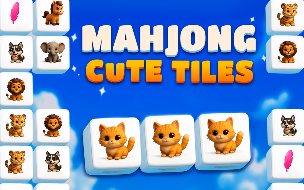 Mahjong Cute Tiles logo