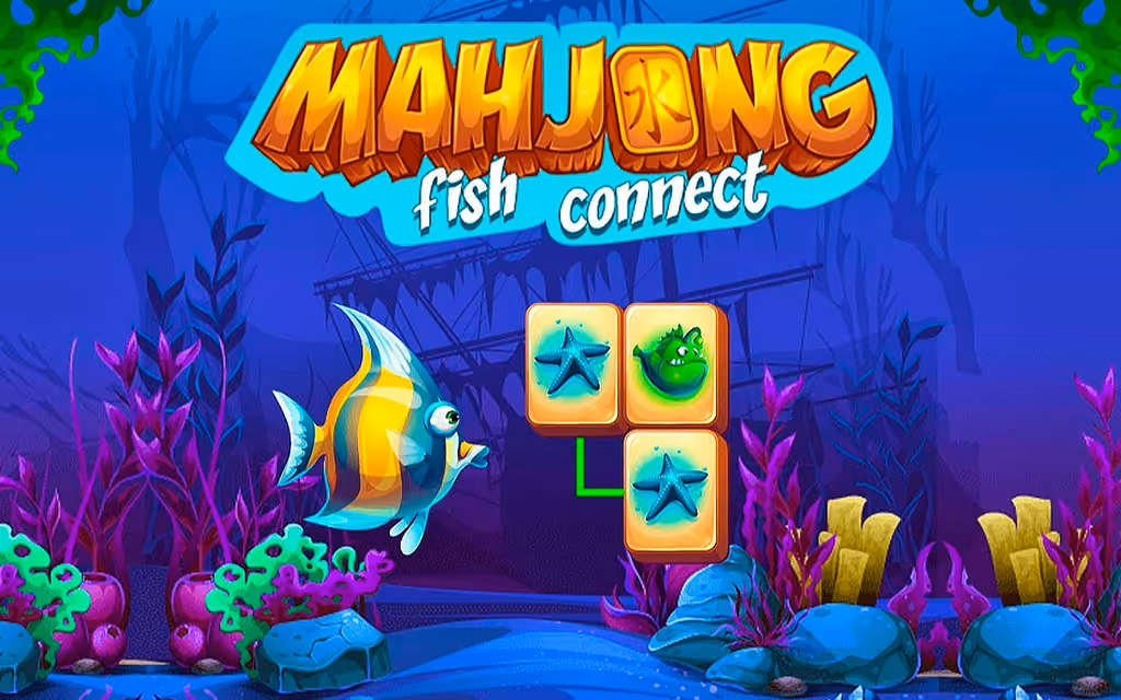 Mahjong Fish Connect logo