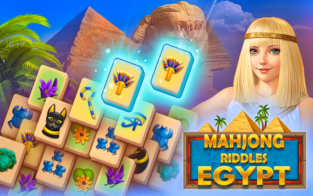 Mahjong Riddles Egypt logo