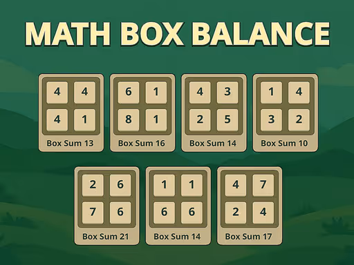 Math Box Balance logo