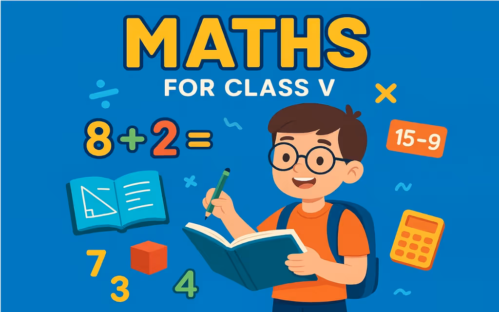 Maths for Class V logo