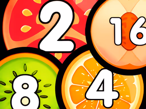 Merge Balls Shooter 2048 Connect Fruits logo