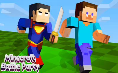Minecraft Battle Party logo