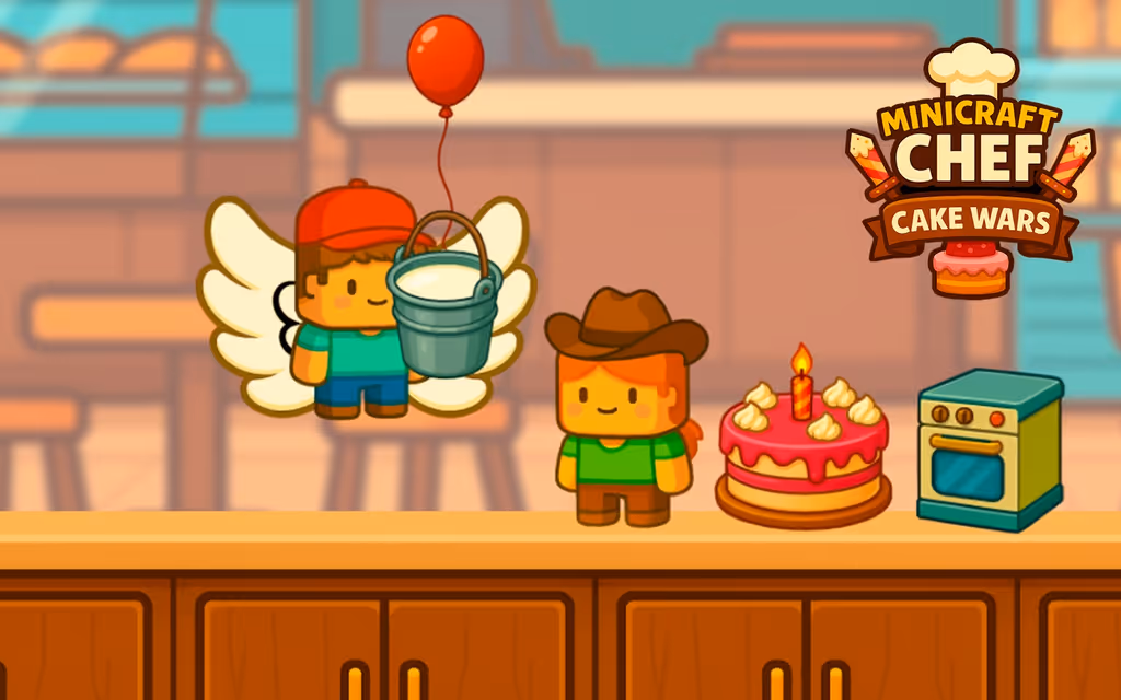 Minicraft Chef Cake Wars logo