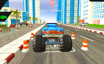 Monster Truck City Parking logo