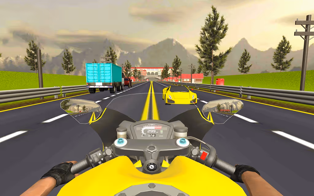 Moto Bike Highway Racing Game logo