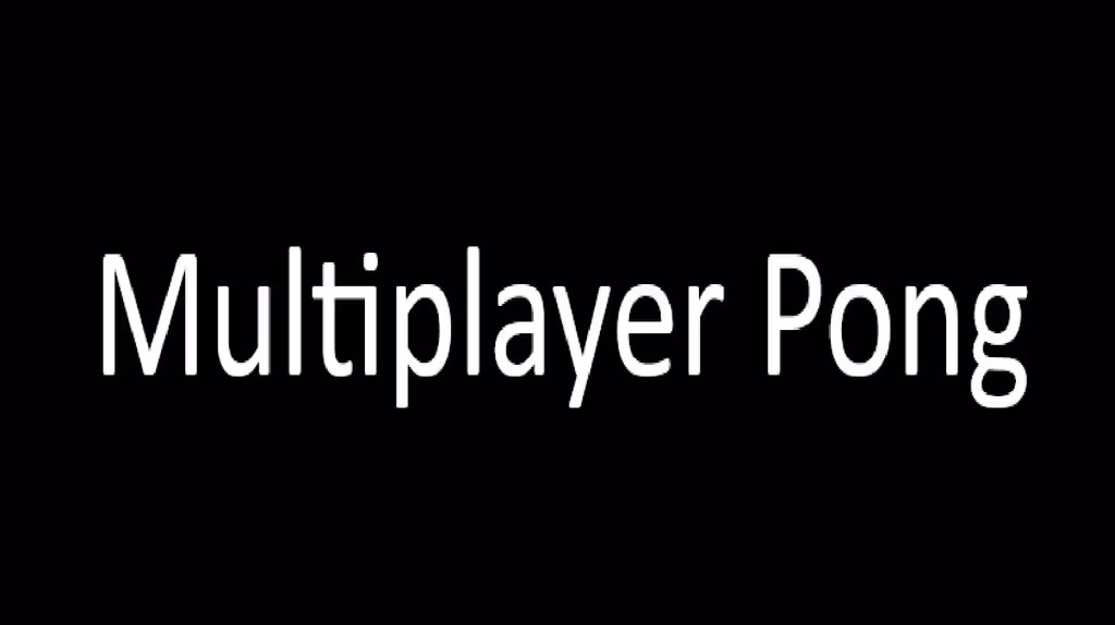 MultiPlayer Pong logo
