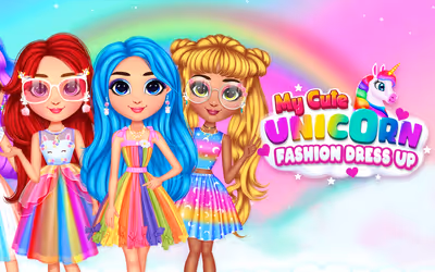 My Cute Unicorn Fashion Dress Up logo