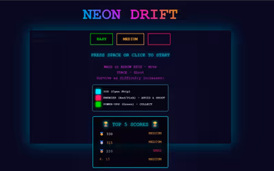 Neon Drift logo