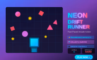 Neon Drift Runner logo