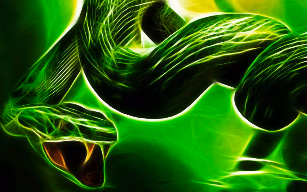 Neon Snake logo