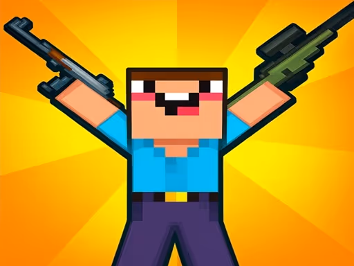 Noob vs Zombie Apocalypse: shooting pro logo